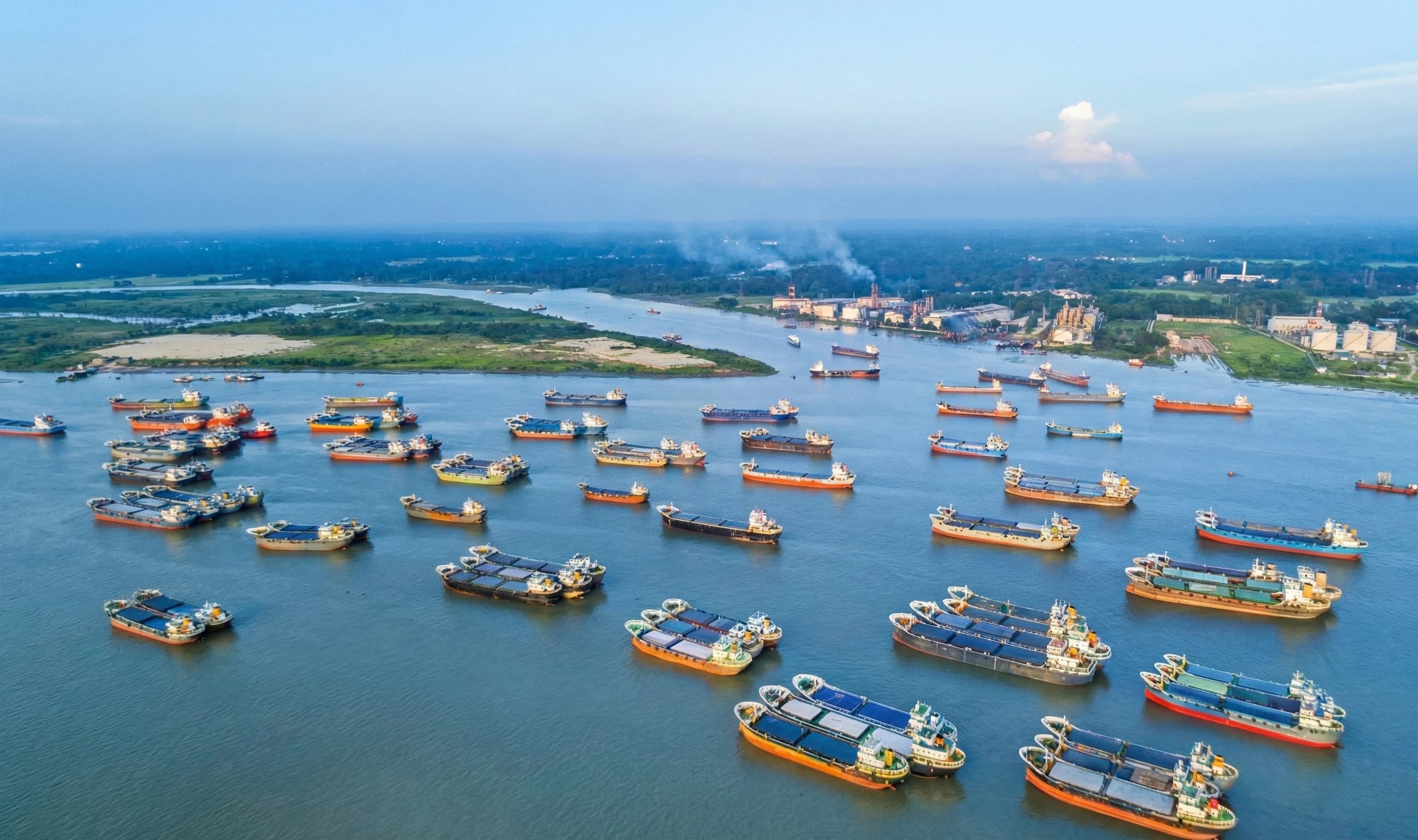 Inland water vessel services