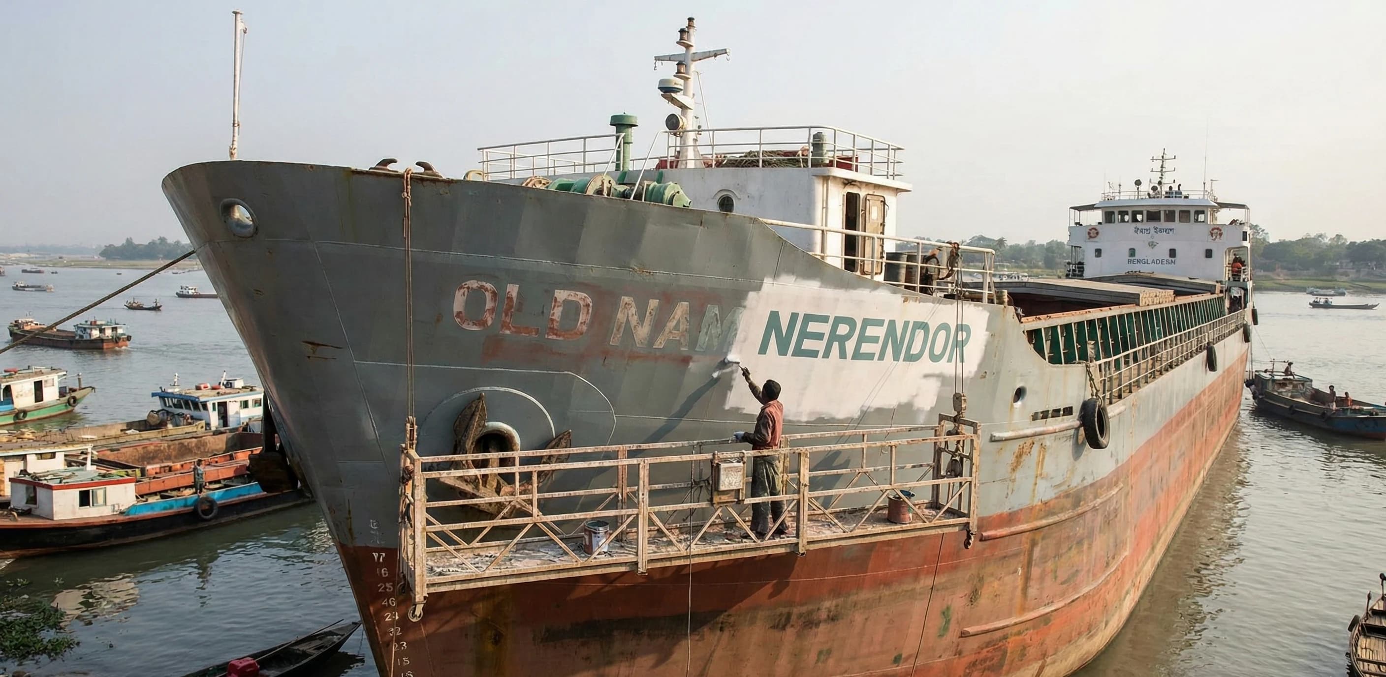 নৌযানের নাম পরিবর্তন (Change of Vessel Name)